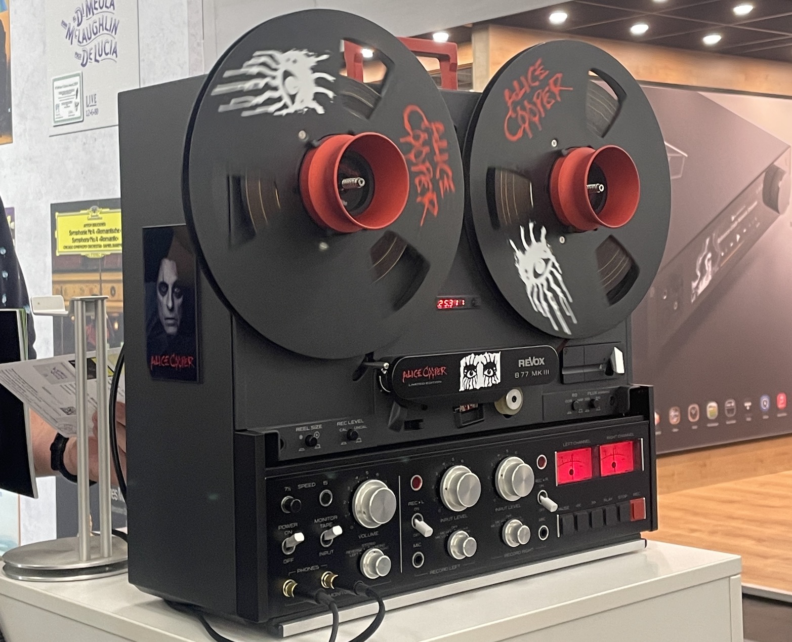 Alice Cooper reel-to-reel