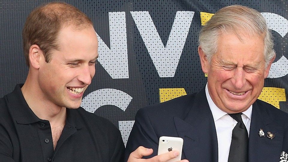 Prince Charles and Prince William