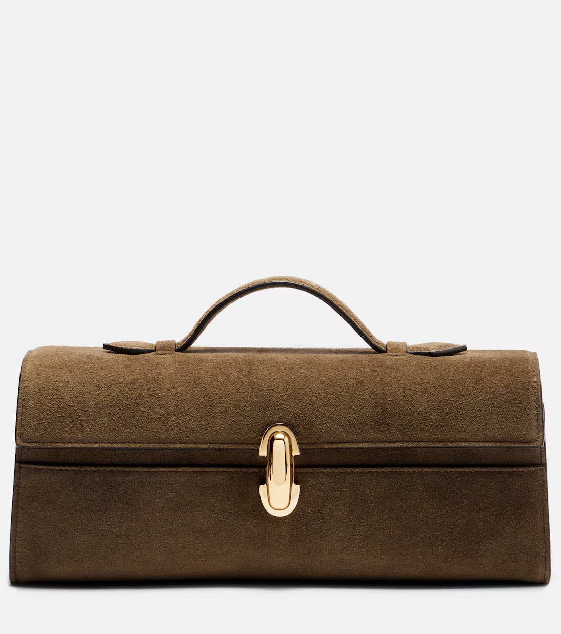 Savette, Slim Symmetry Suede Tote Bag