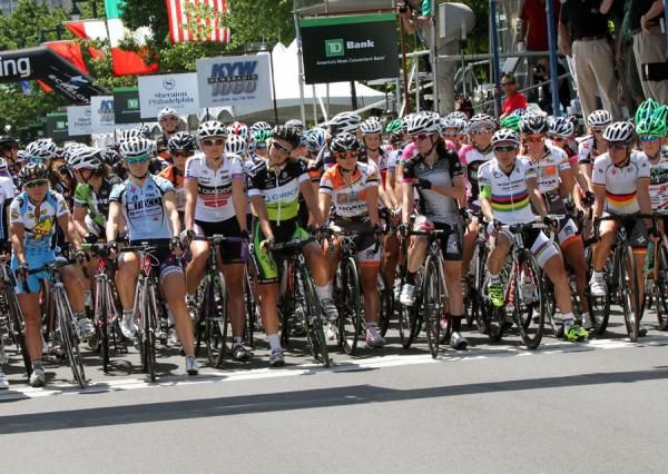 The star studded women's field line up to conquer Philadelphia in the 2012 Liberty Classic.