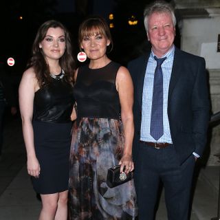 Rosie Kelly, Lorraine Kelly and Steven Smith attends a celebration of Lorraine Kelly's 30 years in breakfast television
