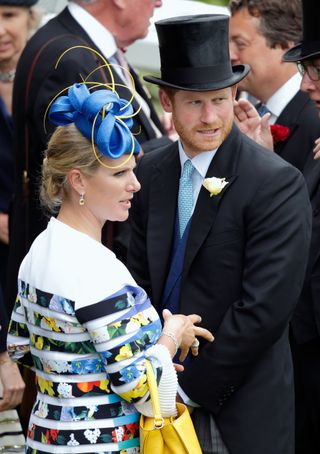 Zara Tindall and Prince Harry