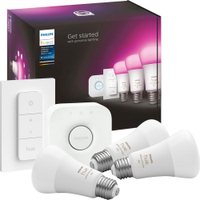 Philips Hue 60W A19 Smart LED Starter Kit: was $169 now $109