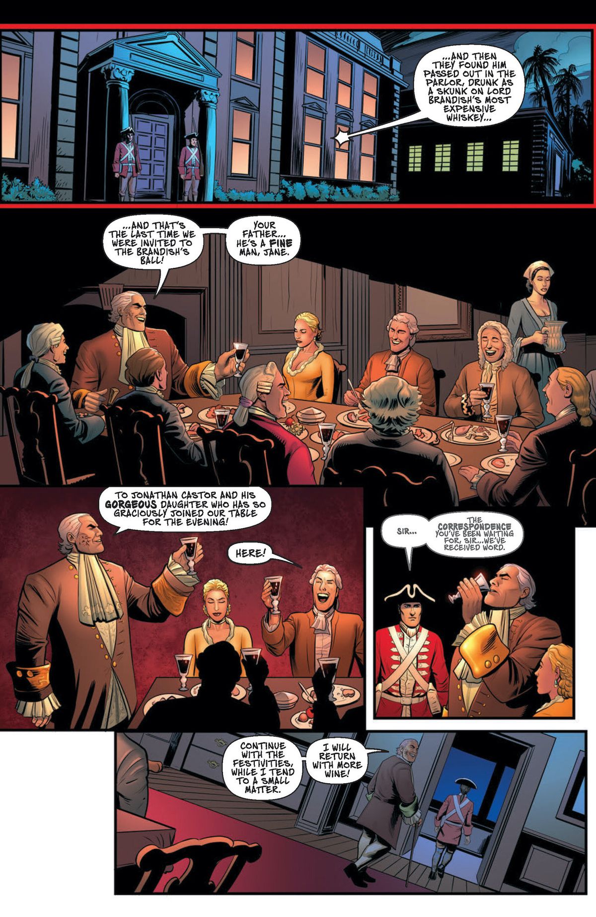 Page from A Man Among Ye #4