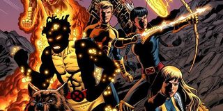 The New Mutants team