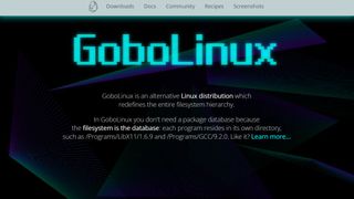 GoboLinux website screenshot