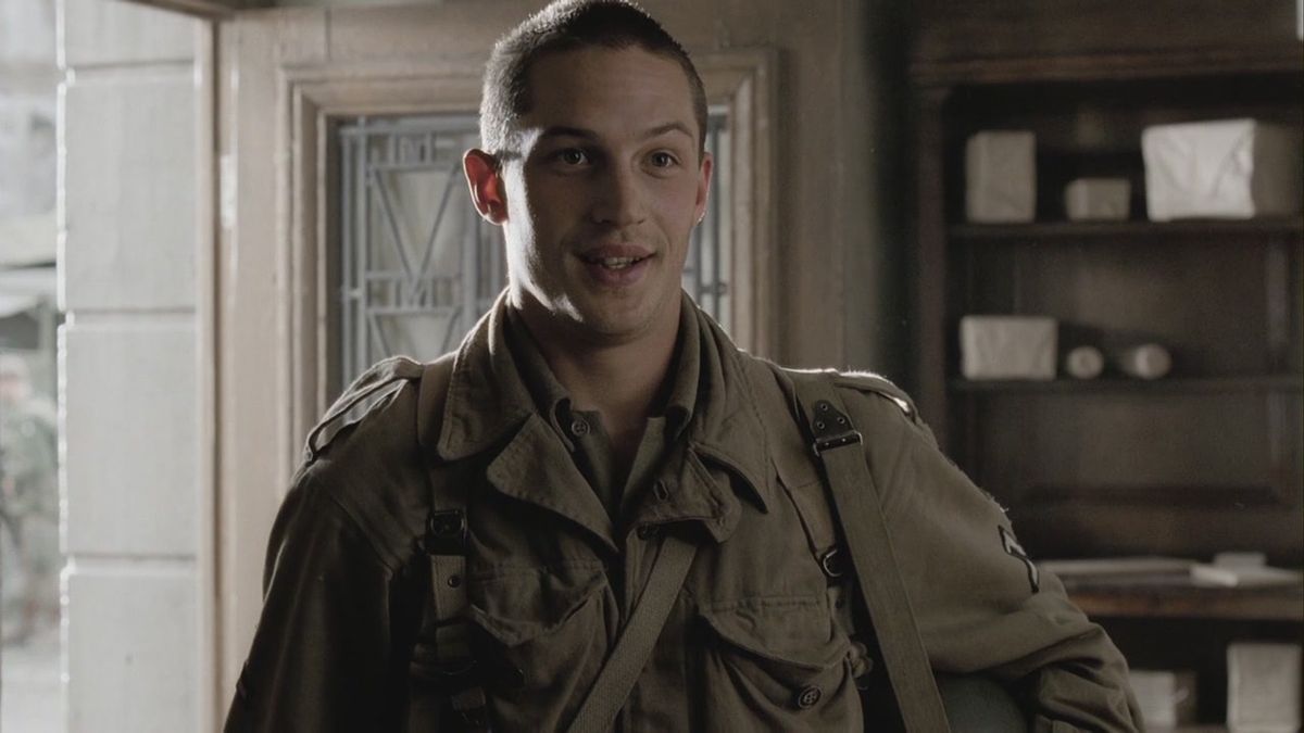 Tom Hardy in Band of Brothers