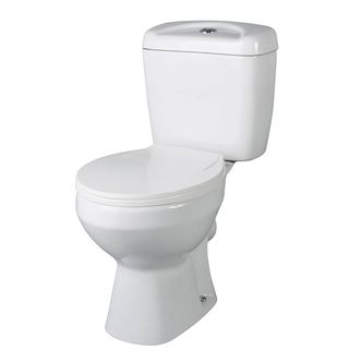 Toilet Pan & Cistern with Seat