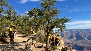 Rescuers responded to a BASE jumper that was killed at Yavapai Point, Grand Canyon National Park, AZ, on August 2, 2024