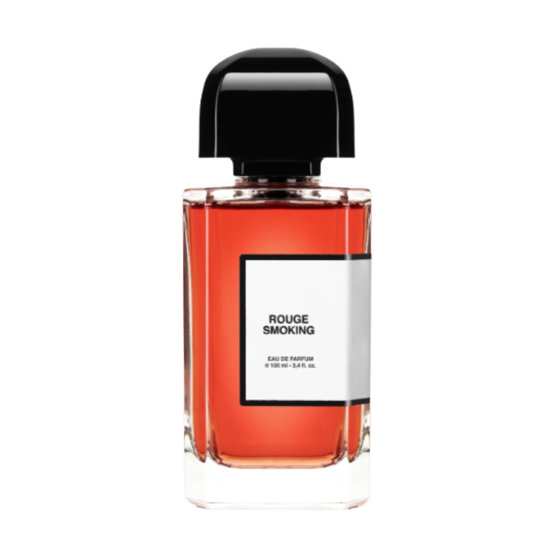 A product shot of the bdk parfums Rouge Smoking eau de parfum, on a white background
