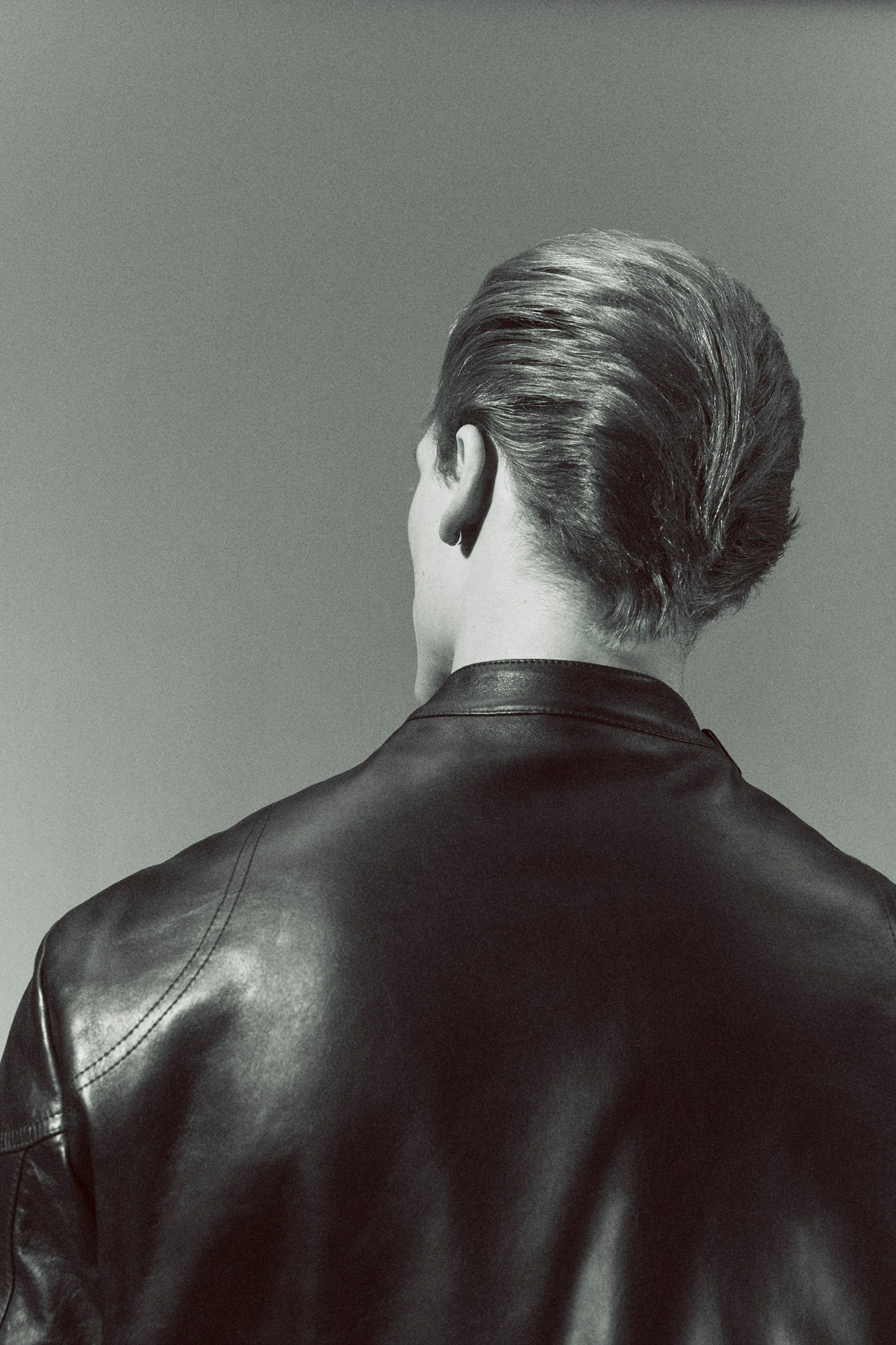 Menswear A/W 2025 trend leather dangerous menswear