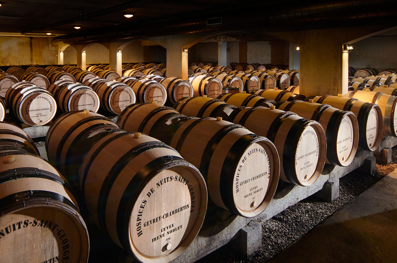 Domaine des Hospices de Nuits-St-Georges cellars