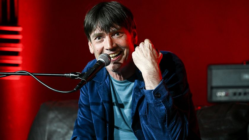 LONDON, ENGLAND - APRIL 3: Alex James in conversation with John Niven during the &quot;Alex James Britpop Classical&quot; VIP launch at LVLS on April 3, 2025 in London, England. (Photo by Nicky J. Sims/Getty Images)