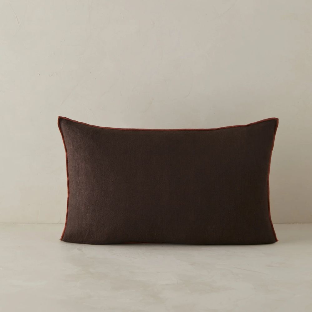 brown pillow