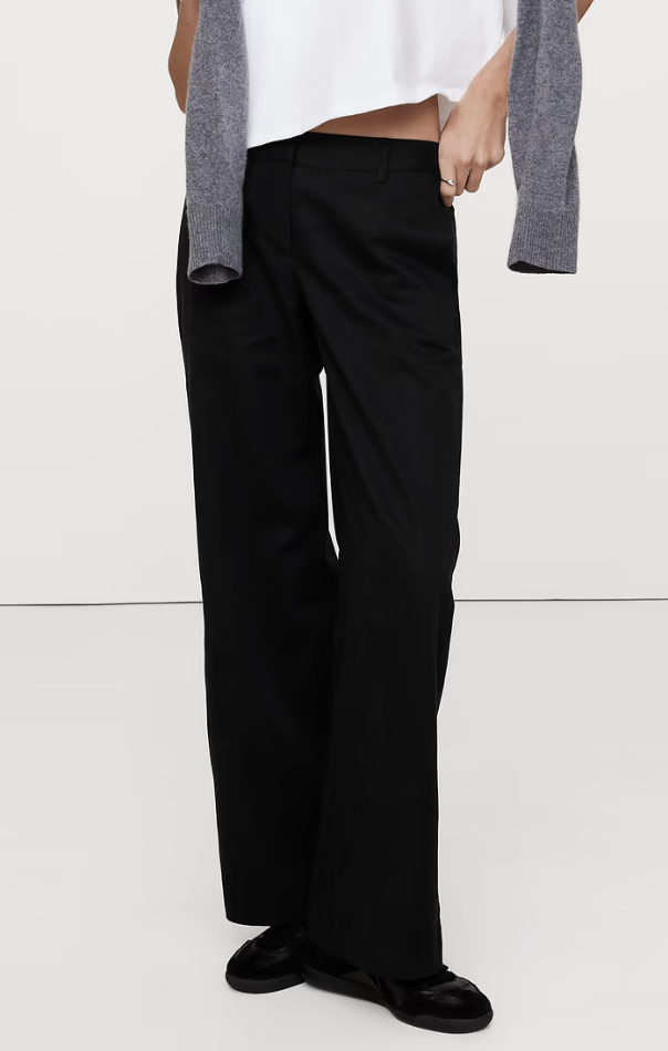 Banana Republic, The Everyday Wide-Leg Pant in Tencel&amp;trade;-Cotton