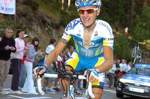 The diminuitive John Gadret (Ag2r) is well suited to hilly time trials and it showed as he finished in the top 20