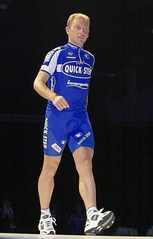 Guido Trenti gets in on the catwalk action.