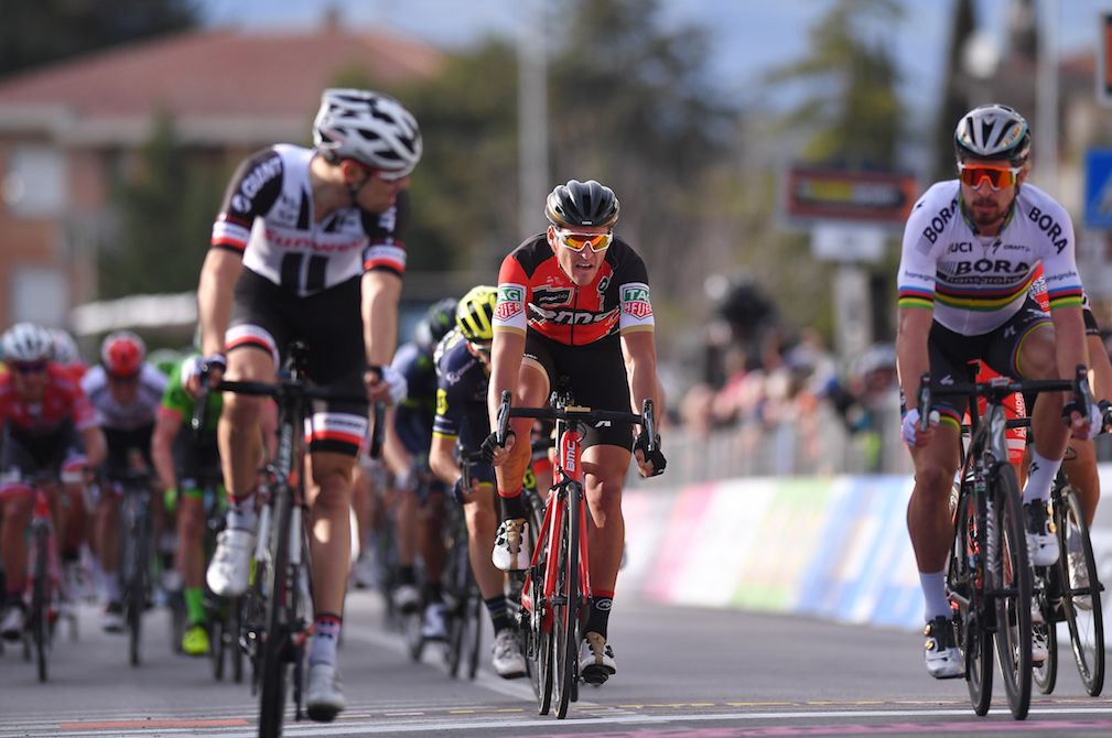 Greg Van Avermaet hoped for more on Tirreno-Adriatico's second stage.