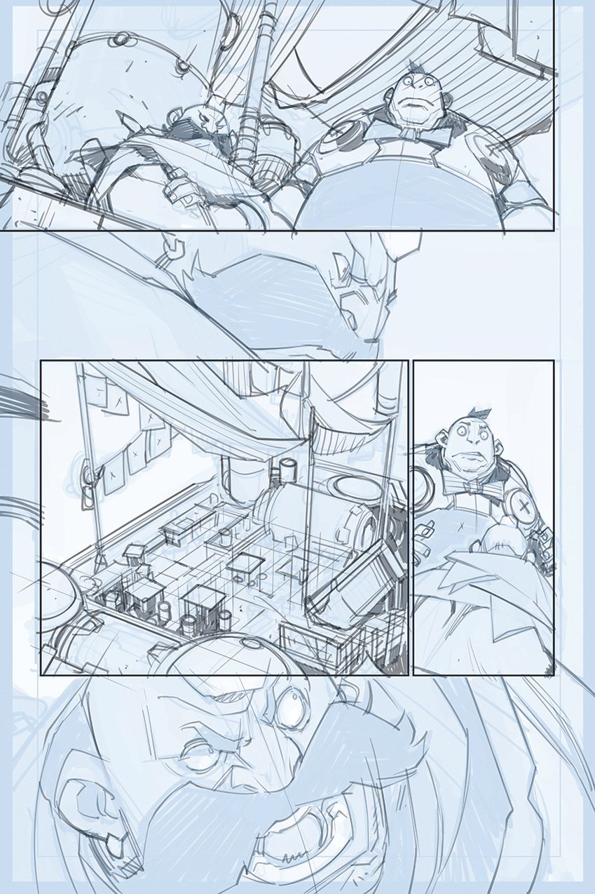 How to make comic panels