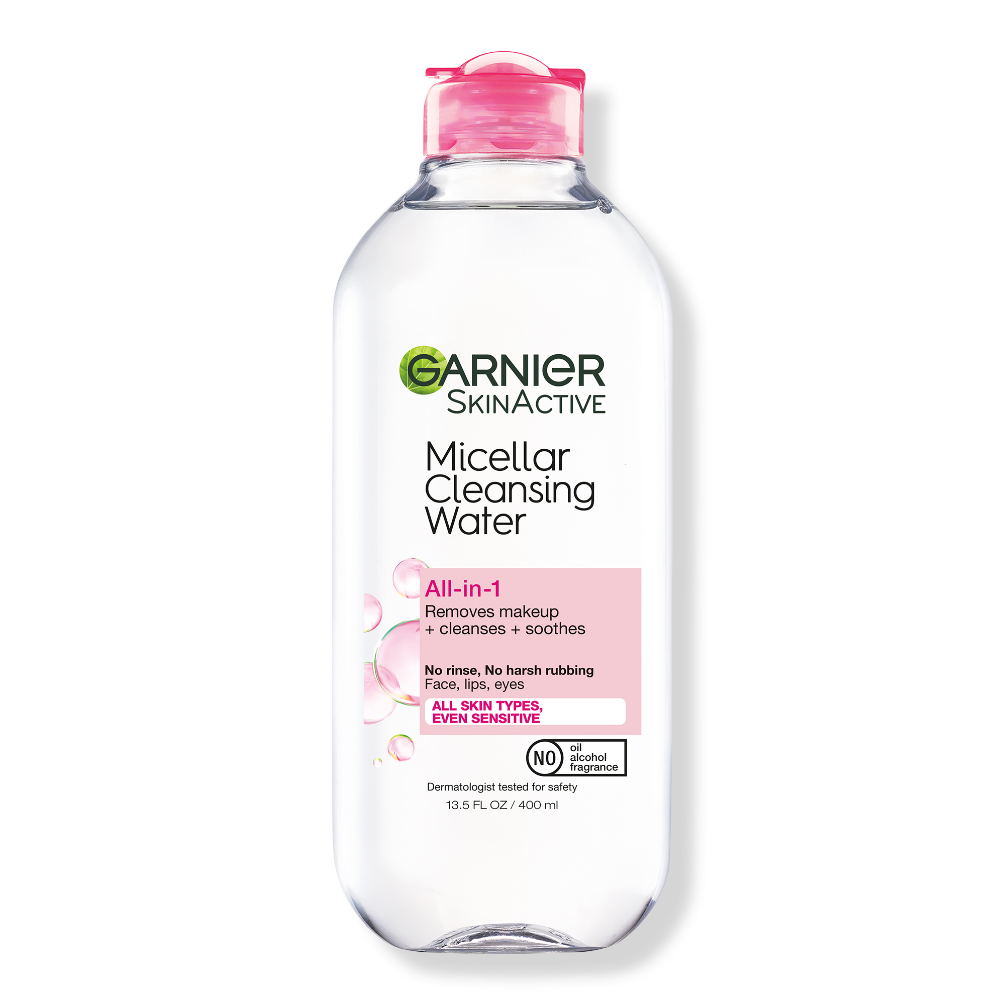 Skinactive Micellar Cleansing Water All-In-1 Cleanser &amp;amp; Makeup Remover - 13.5 Oz