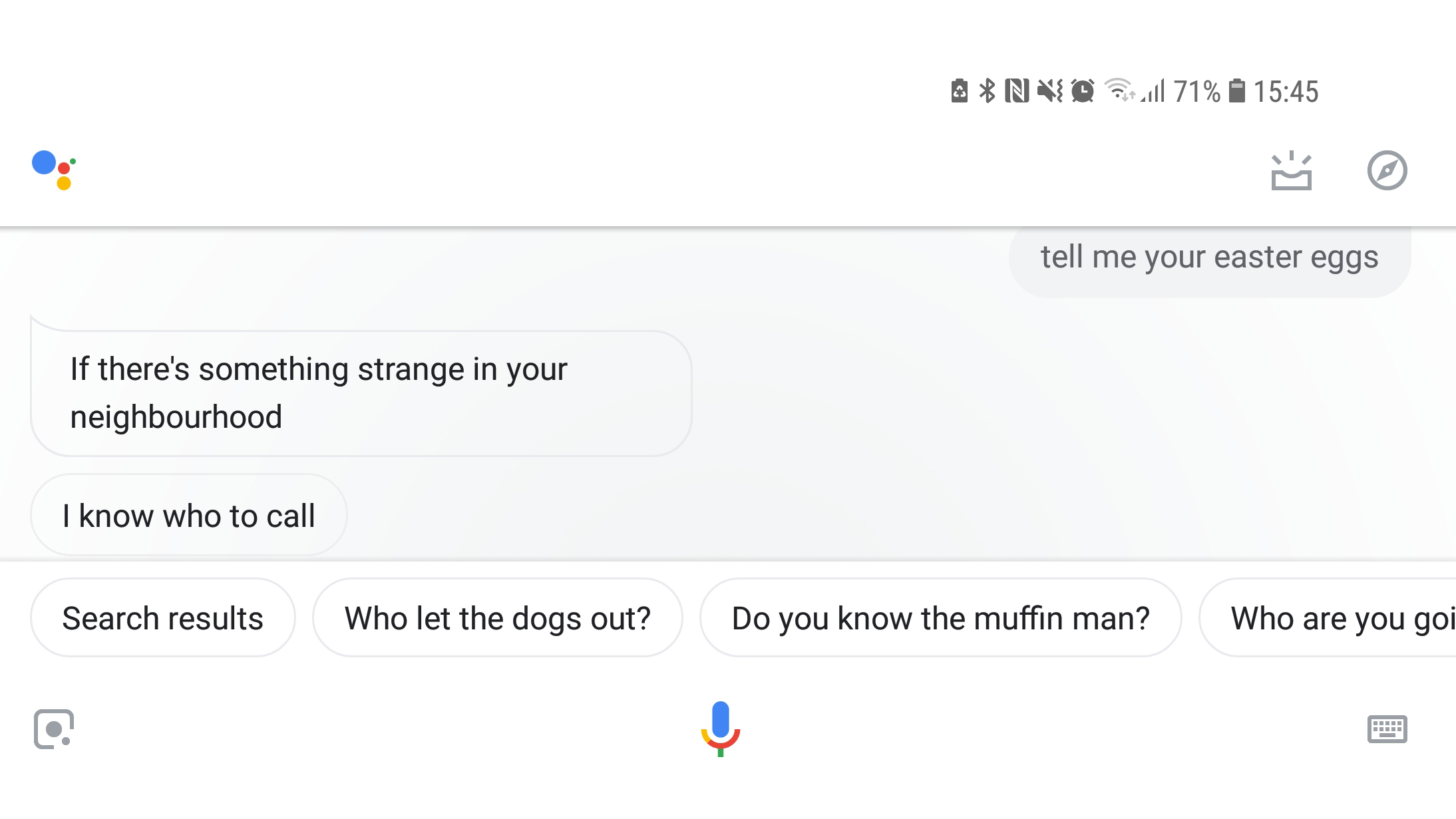 Google Assistant joke