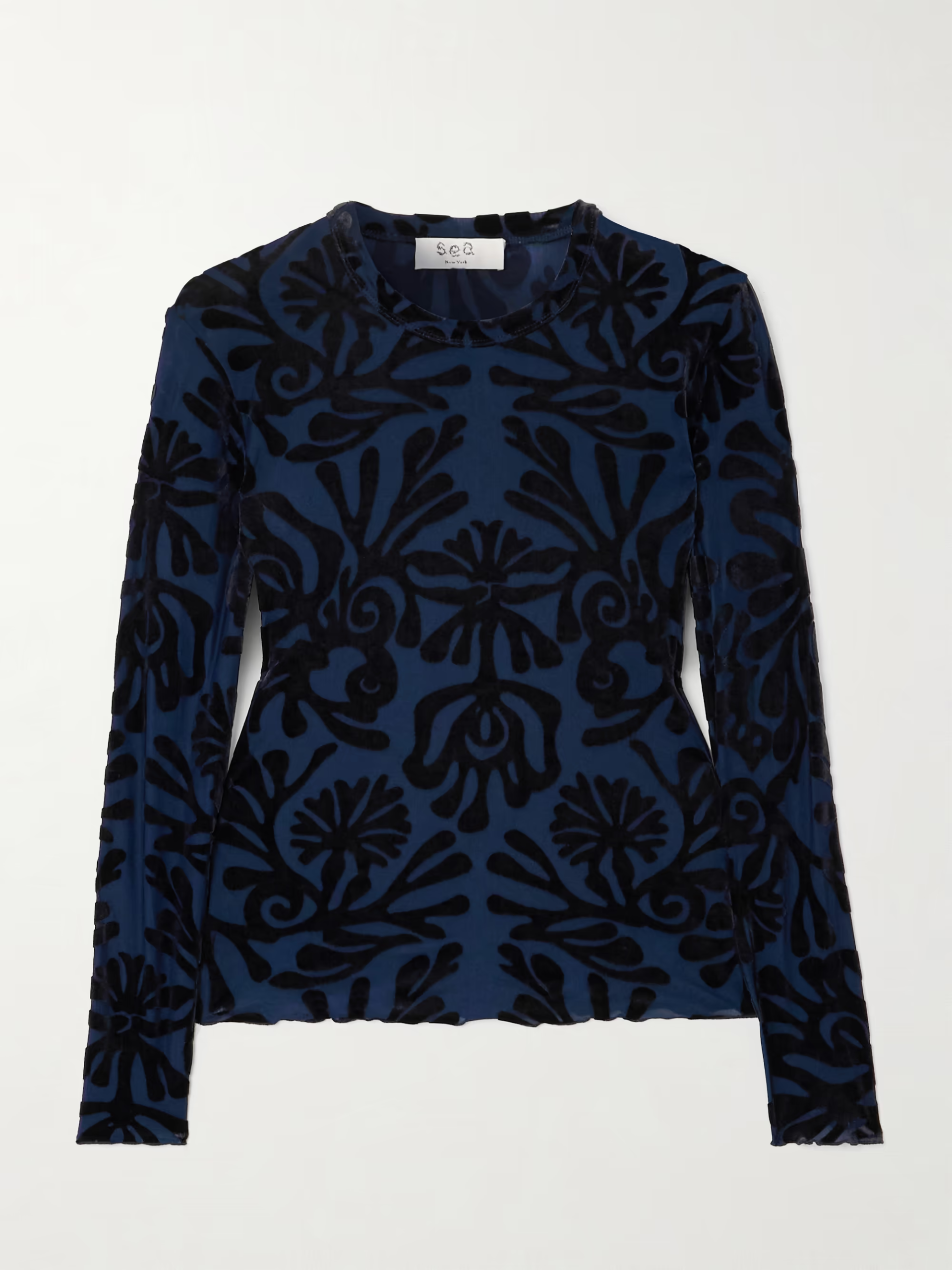 SEA, Alis Devor&amp;eacute;-Velvet Top