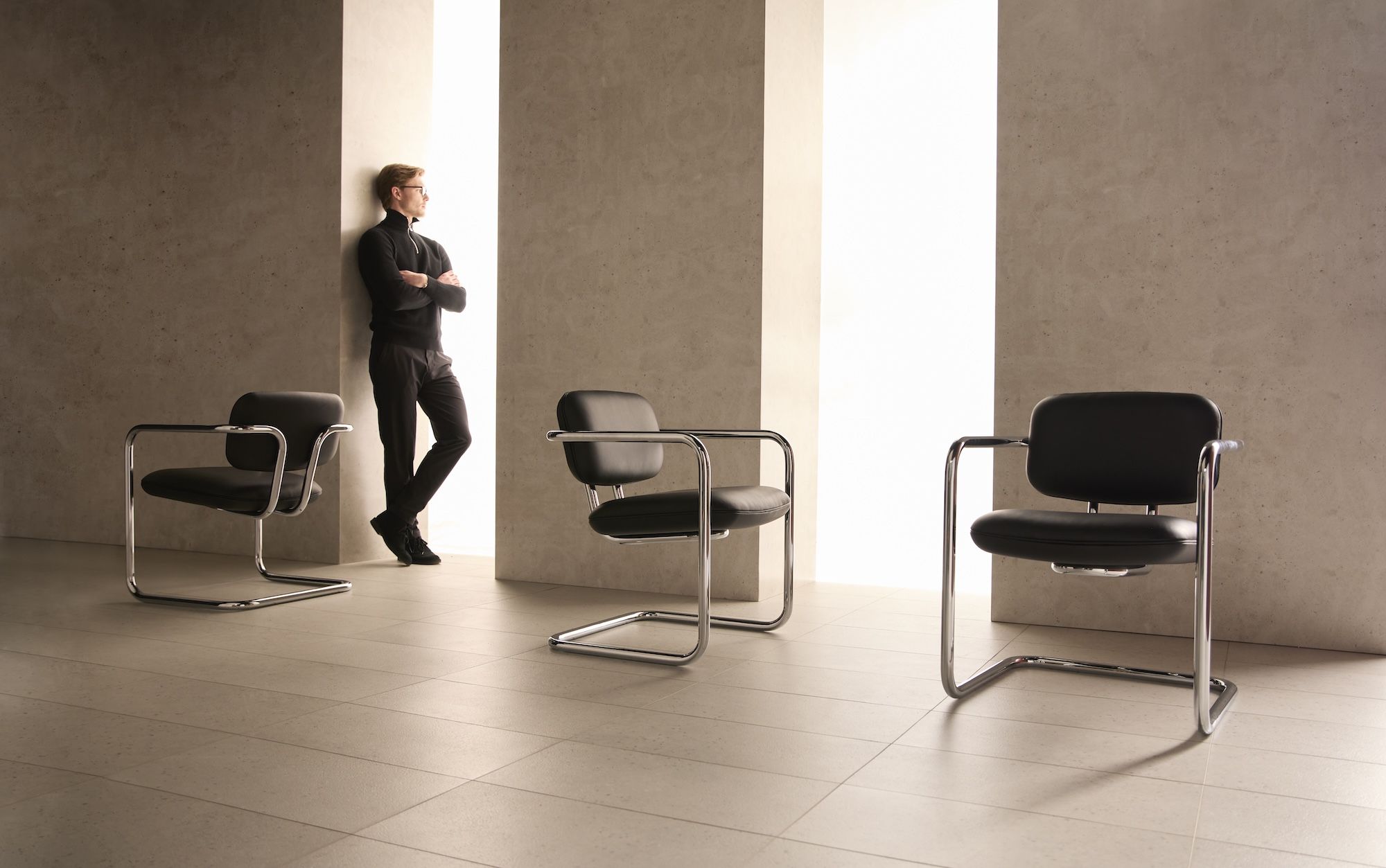 SOM is bringing back the chairs that once graced Halston’s iconic New York offices