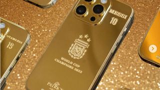 24K Gold Iphone 14 pro max case