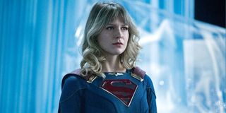 Melissa Benoist as Kara Danvers/Supergirl in Supergirl.