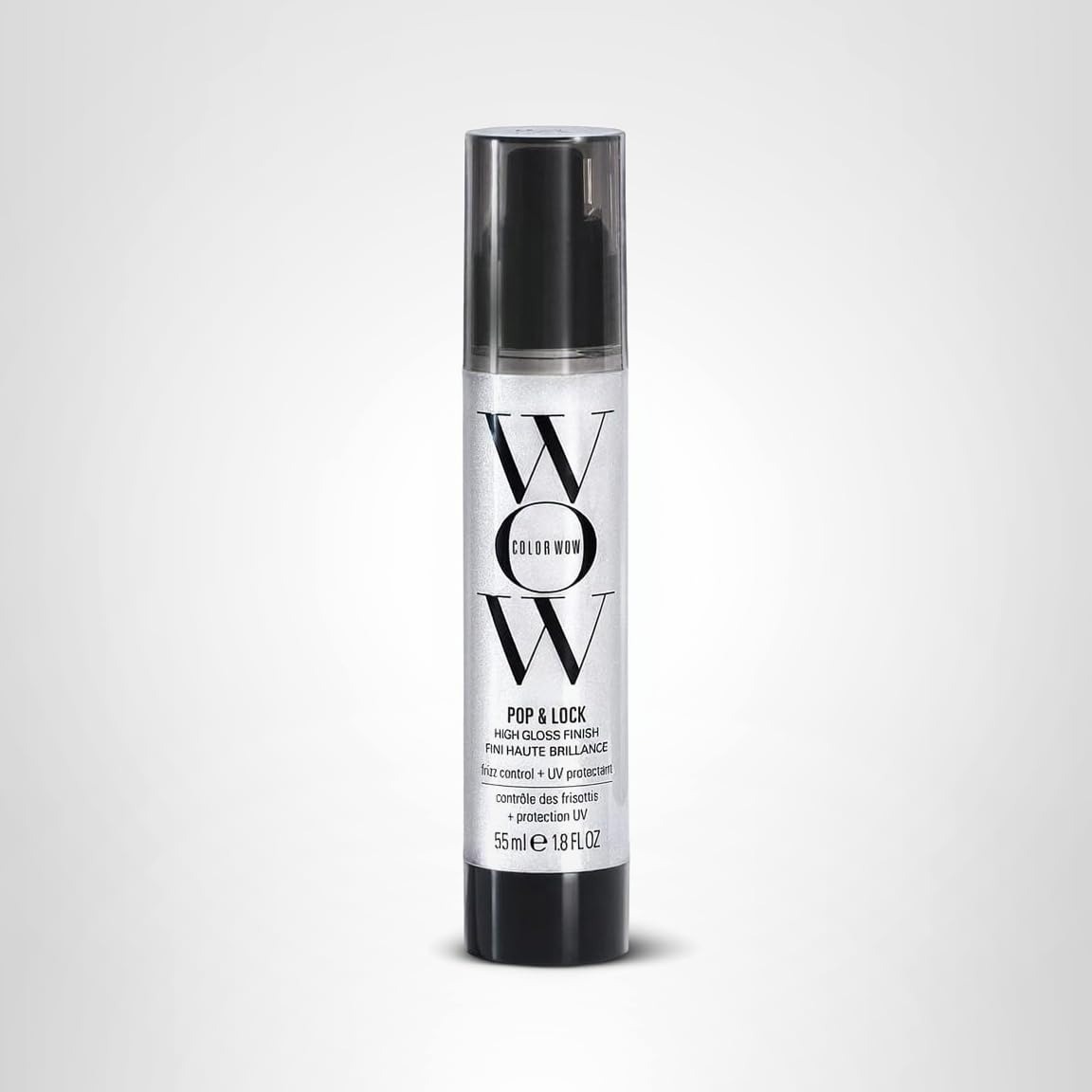COLOR WOW, Color Wow Pop + Lock High Gloss Finish &amp;ndash; Frizz Control Serum | Prevent Color Fade, Seal Split Ends, and Add Gloss | Get Silky, Shiny Hair!