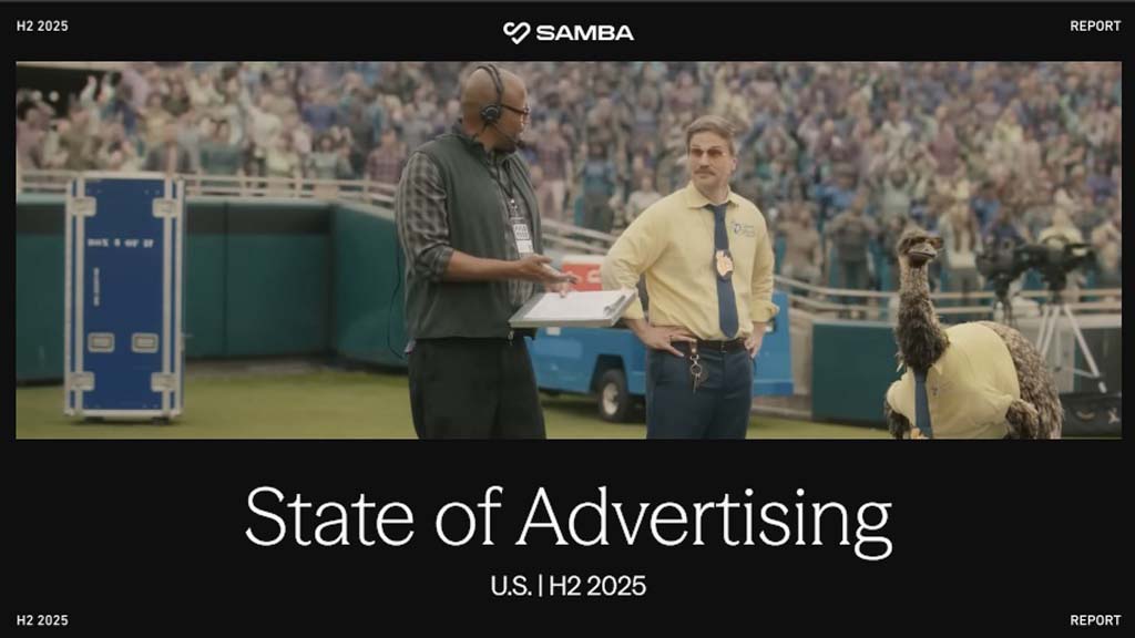 Samba State of Advertising | U.S. H2 2025 report cover