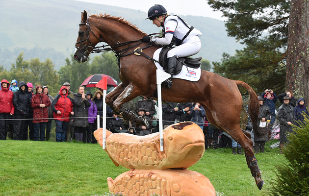 Laura Collett and Grand Manoeuvre at the European Eventing Championships at Blair 2015. Picture by Peter Nixon