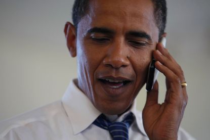 Obama may finally be ditching his BlackBerry