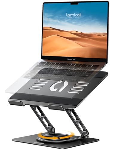 Rotating Aluminum Laptop Stand 