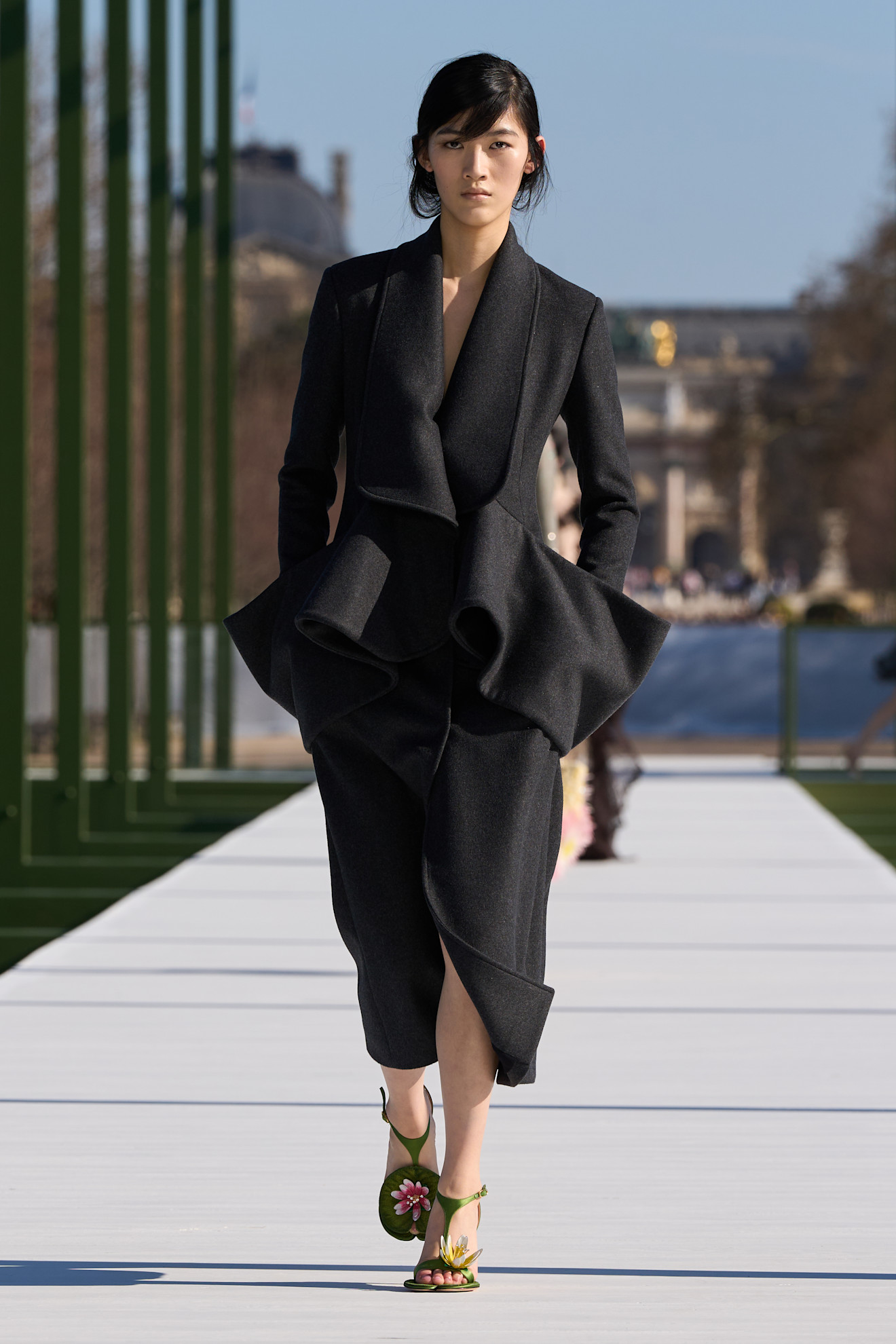 models on the Dior Fall 2026 runway at Paris Fashion Week