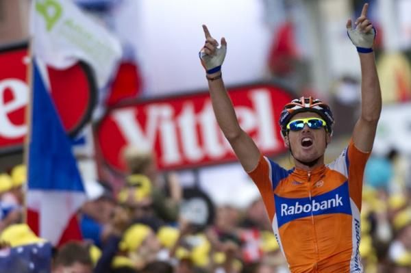 Luis Leon Sanchez (Rabobank) soloed to the win in Foix