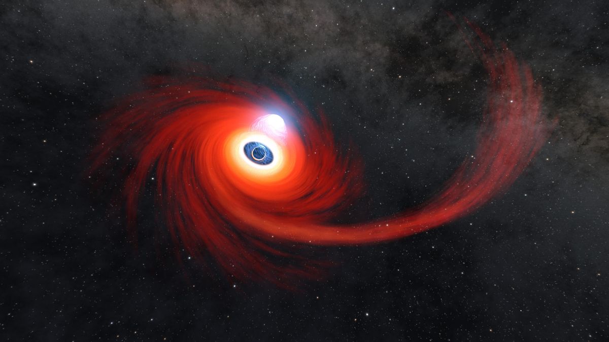 Pierwszą tego rodzaju superpotężną eksplozję kosmiczną można przypisać niszczycielskiej czarnej dziurze