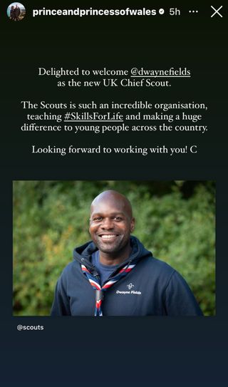 Dwayne Fields UK Scouts