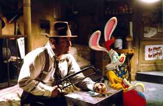 A still from the movie Who Framed Roger Rabbit