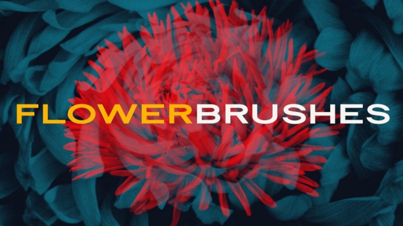 Photoshop brushes: Flowerbrush