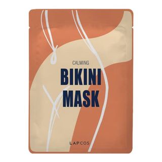 LAPCOS Calming Bikini Mask - Healing Skin Treament to Reduce Red Bumps, Razor Burn, In-Grown Hairs - Aloe Vera & Vitamin C Provide Cooling, Instant Relief - Korean Beauty Favorite (1 pack)