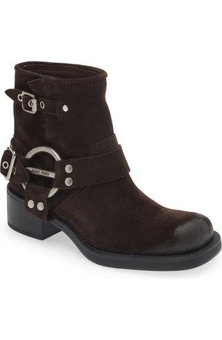 Harness Biker Ankle Boot