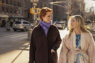 cynthia nixon and sarah jessica parker in and just like that