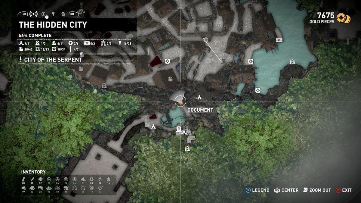 The Hidden City mural locations Complete Shadow of the Tomb Raider