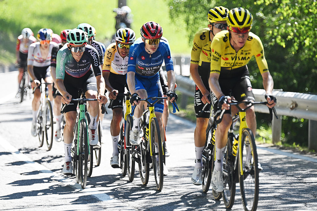 2026 Giro d'Italia stage 14: Jonas Vingegaard prior to his decisive high mountains attack