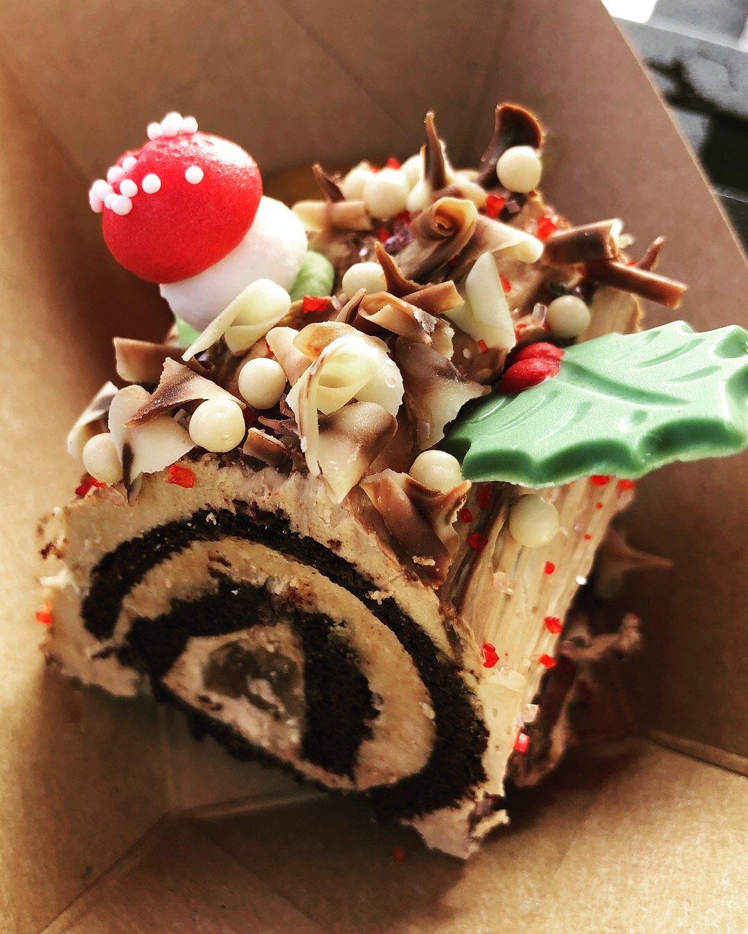 DCA Festival oof Holidays Chocolate Yule Log