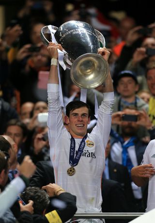 Gareth Bale was on the winning side in Lisbon