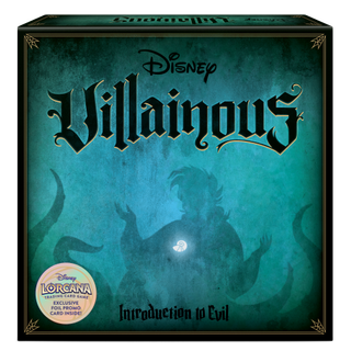 Disney Villainous Introduction to Evil with Disney Lorcana promo sticker