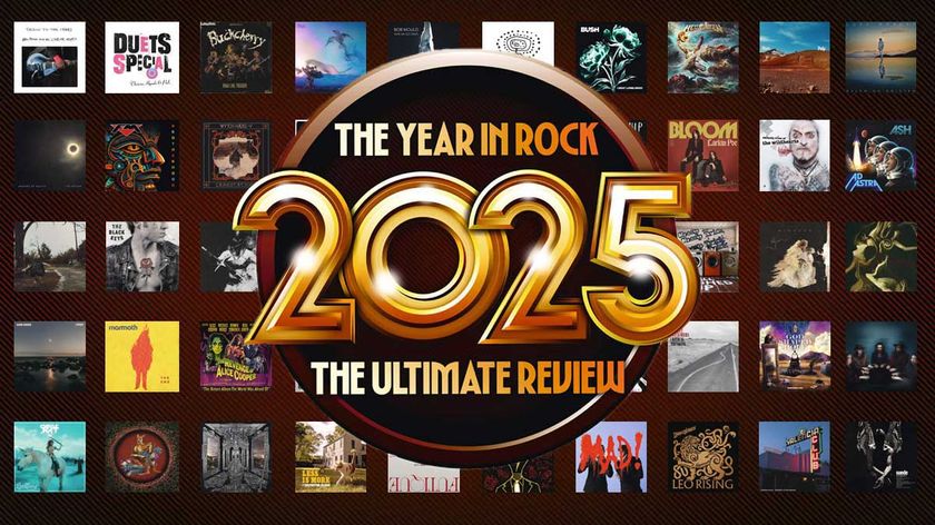 The covers of the 50 best rockl albums of 2025