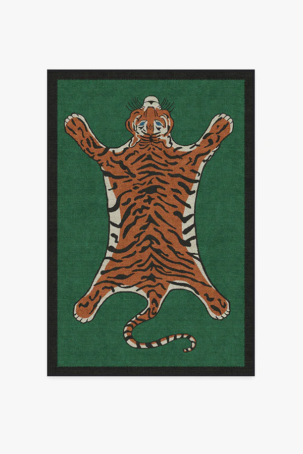 Ruggable tiger print rug